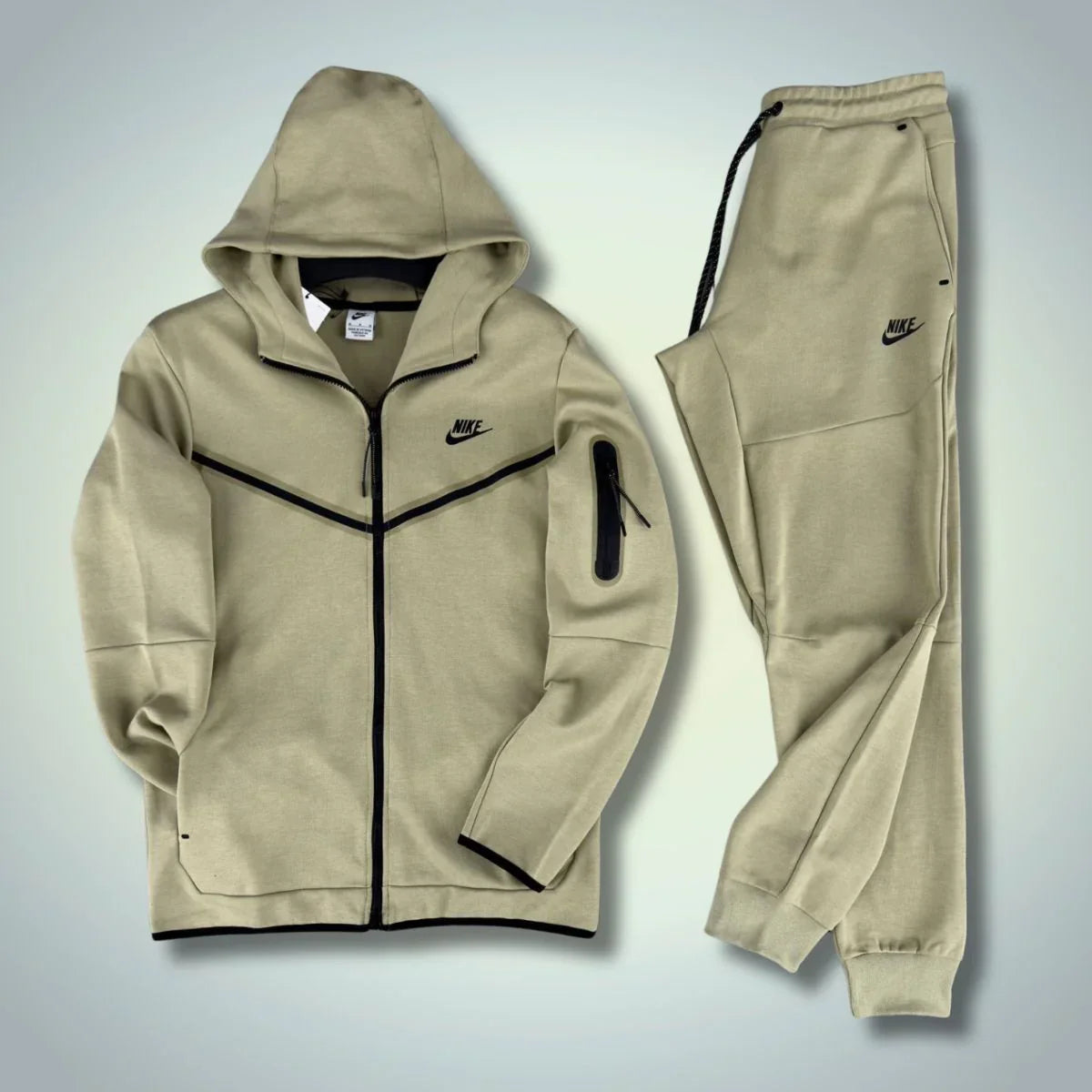 Σετ Nike Tech Fleece Μπεζ