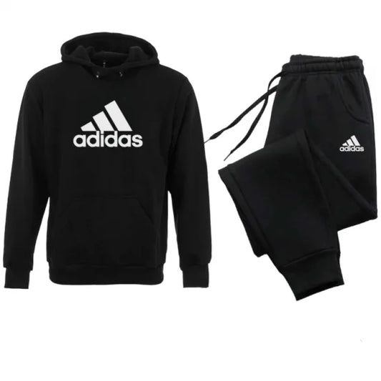 ΣΕΤ ΦΟΡΜΕΣ ΚΟΥΚΟΥΛΑ 100% COTTON - ΜΑΥΡΟ - ADIDAS