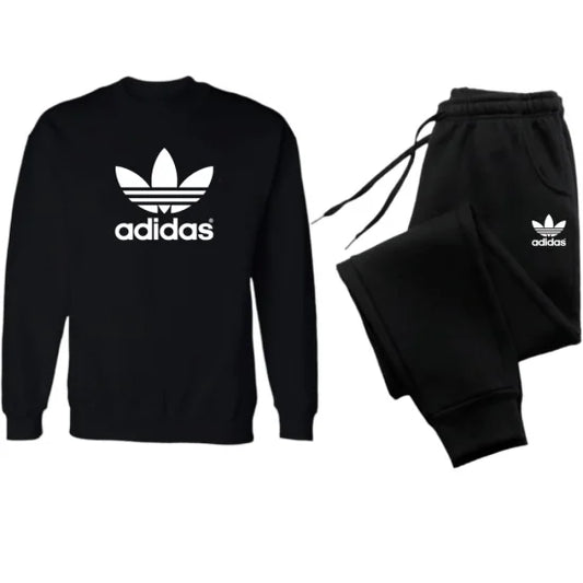 ΣΕΤ ΦΟΡΜΕΣ ΛΑΙΜΟΚΟΨΗ 100% COTTON - ΜΑΥΡΟ - ADIDAS