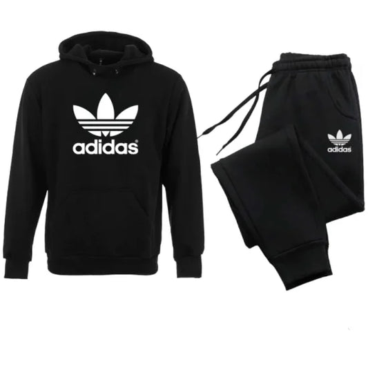 ΣΕΤ ΦΟΡΜΕΣ ΚΟΥΚΟΥΛΑ 100% COTTON - ΜΑΥΡΟ - ADIDAS