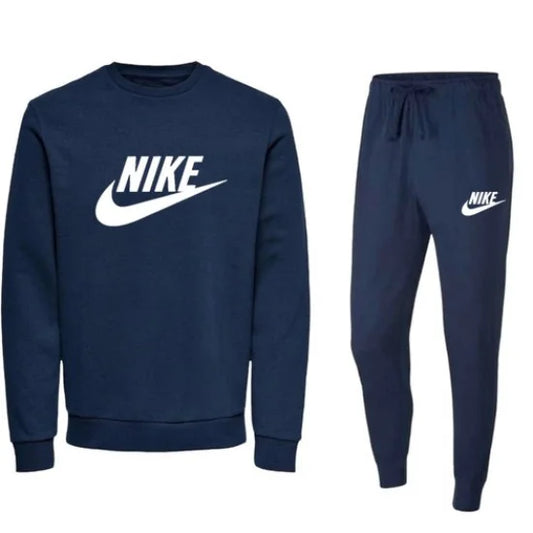 ΣΕΤ ΦΟΡΜΕΣ ΛΑΙΜΟΚΟΨΗ 100% COTTON - ΜΠΛΕ ΣΚΟΥΡΟ - NIKE